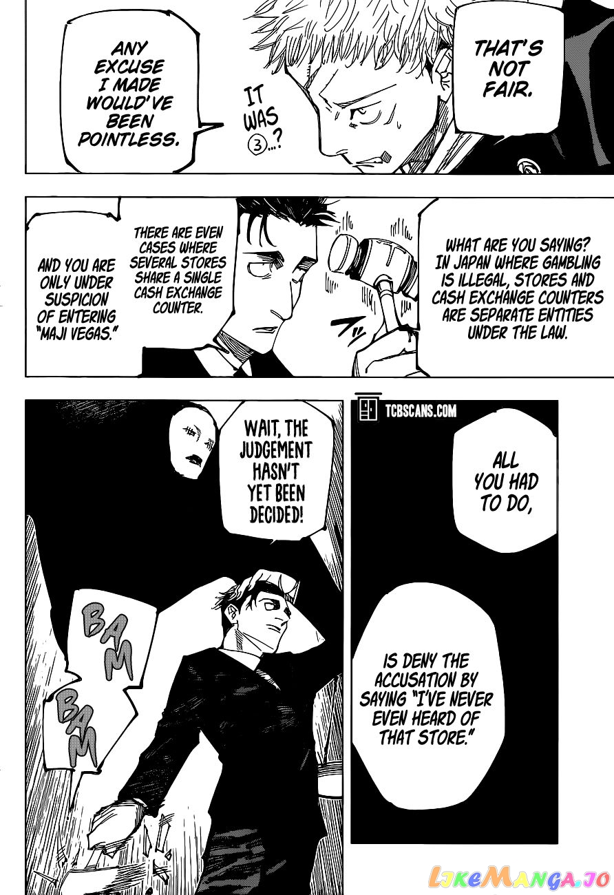 Jujutsu Kaisen chapter 164 - page 14