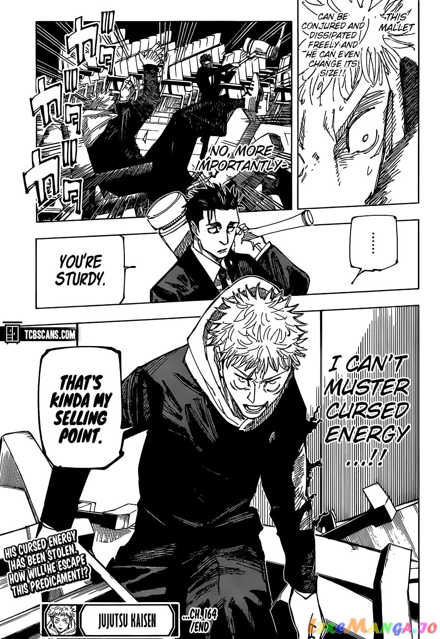 Jujutsu Kaisen chapter 164 - page 19
