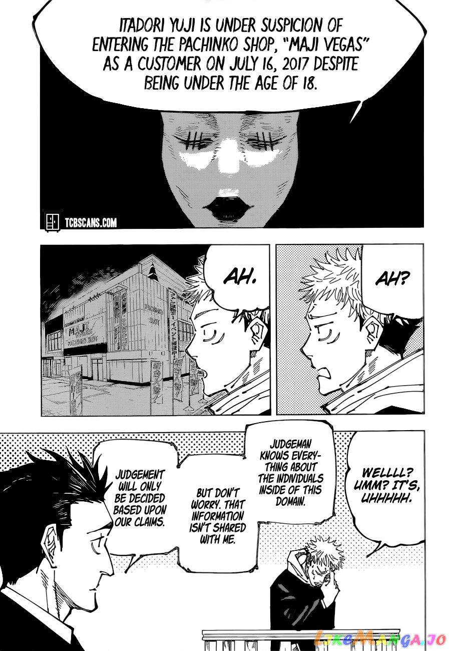 Jujutsu Kaisen chapter 164 - page 5