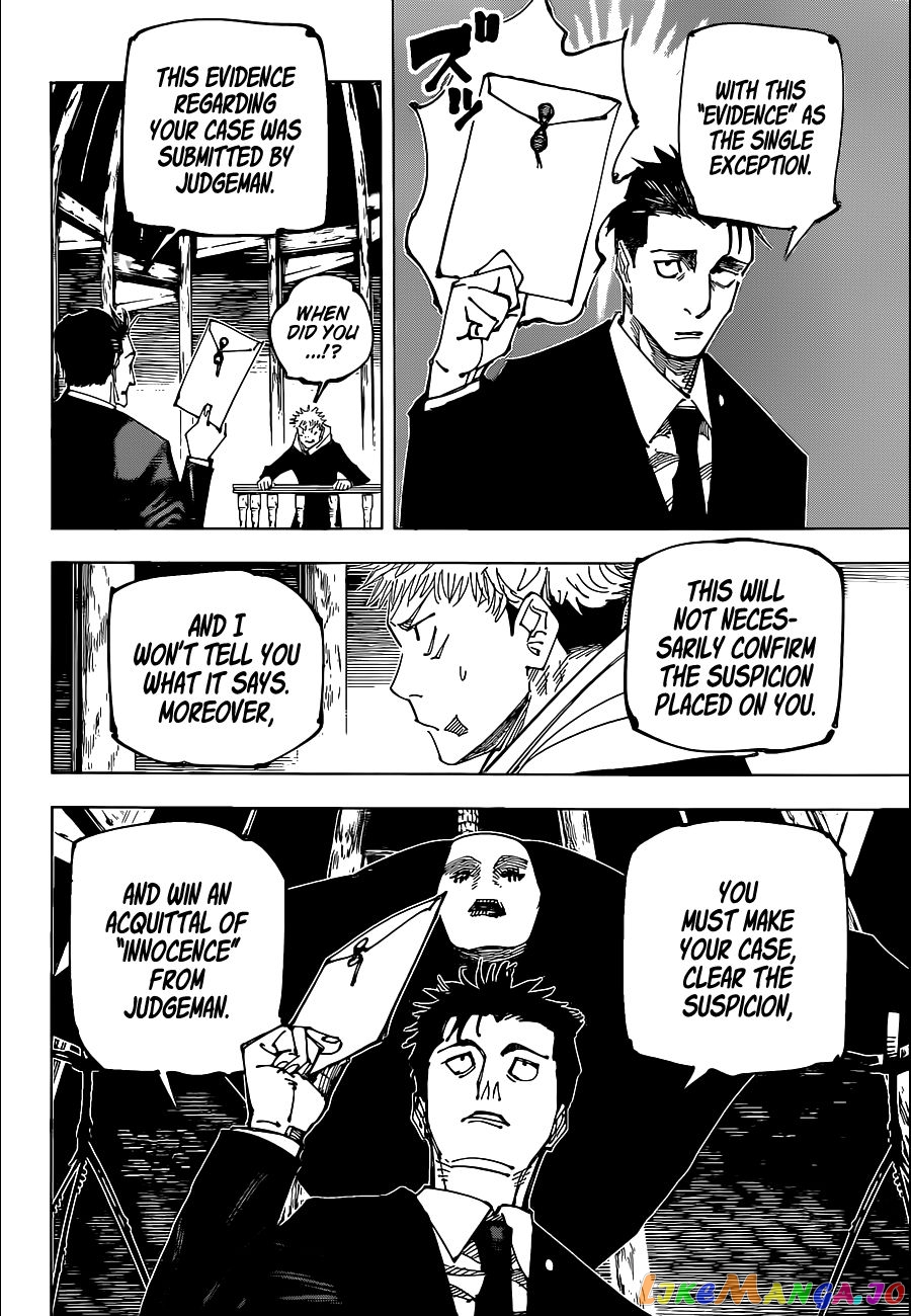 Jujutsu Kaisen chapter 164 - page 6