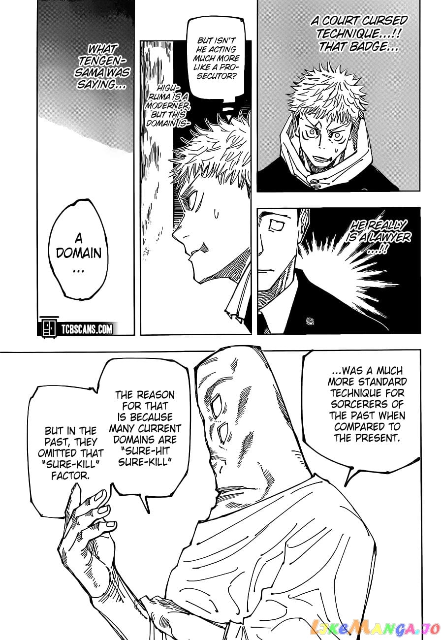 Jujutsu Kaisen chapter 164 - page 7