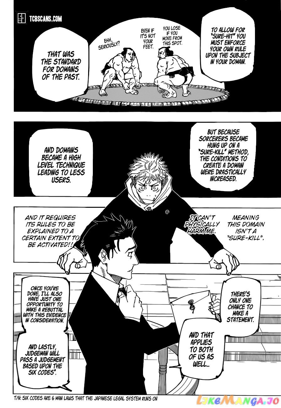 Jujutsu Kaisen chapter 164 - page 8