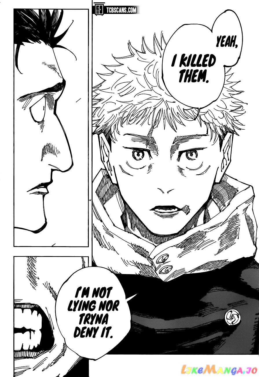 Jujutsu Kaisen chapter 165 - page 19