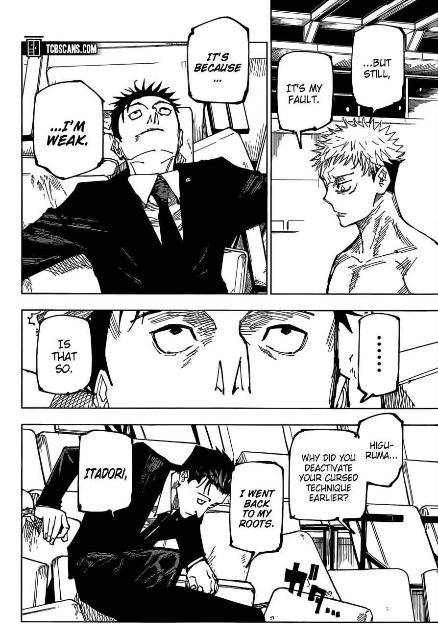 Jujutsu Kaisen chapter 166 - page 17