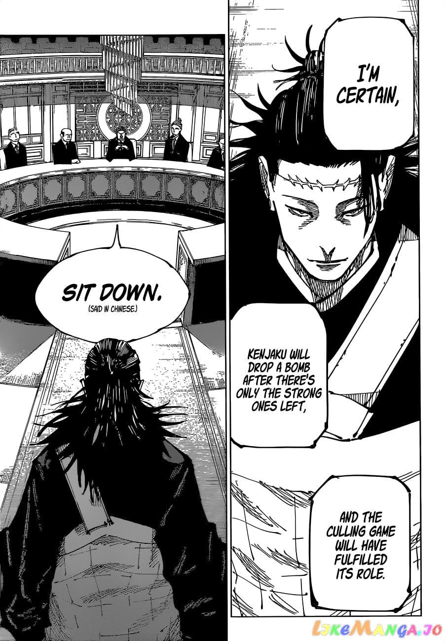 Jujutsu Kaisen chapter 167 - page 10