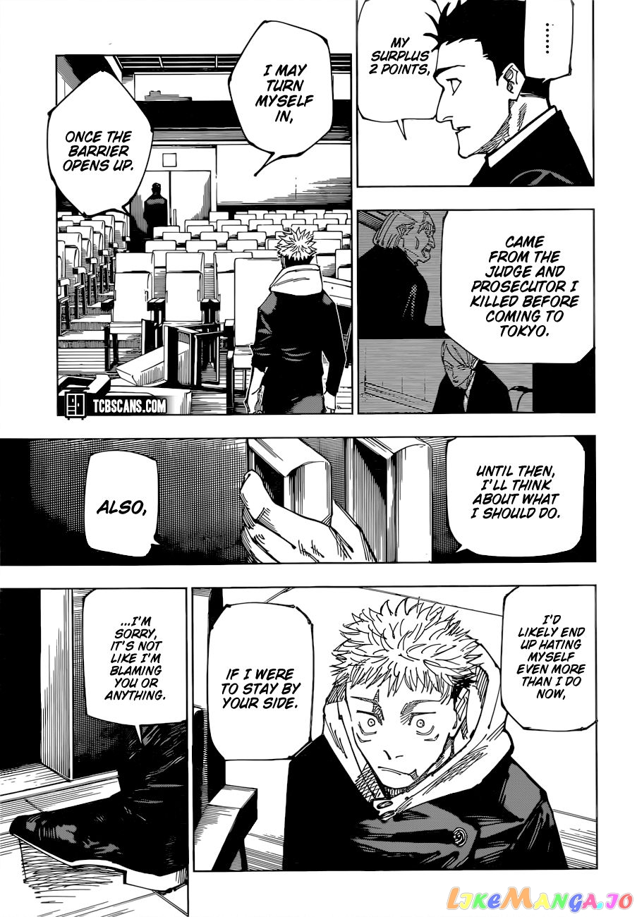 Jujutsu Kaisen chapter 167 - page 4