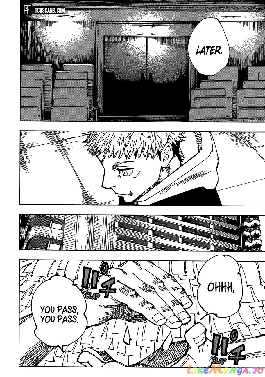Jujutsu Kaisen chapter 167 - page 5