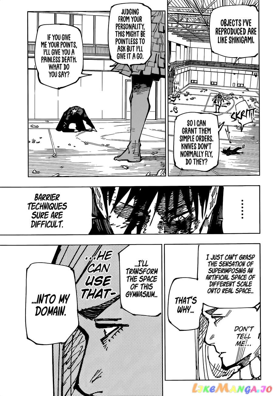 Jujutsu Kaisen chapter 170 - page 19