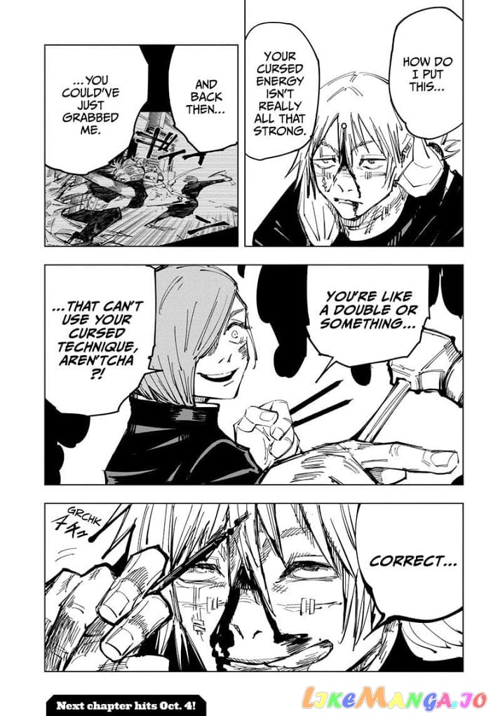Jujutsu Kaisen chapter 123 - page 22
