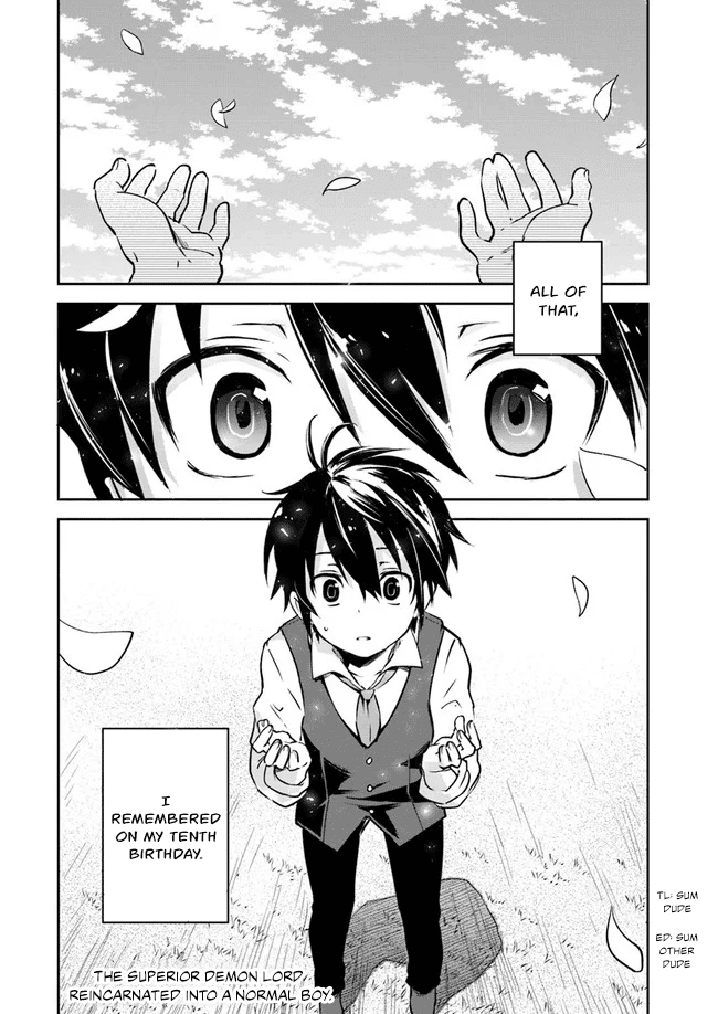 Henkyou Gurashi no Maou, Tensei shite Saikyou no Majutsushi ni naru chapter 1 - page 47