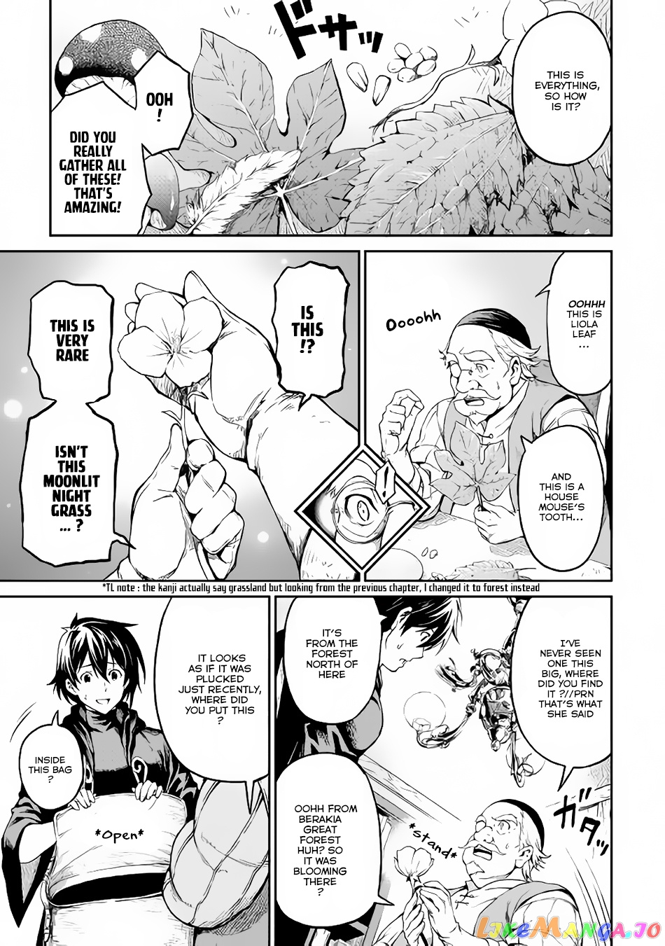 Souzai Saishuka no Isekai Ryokouki chapter 3 - page 14