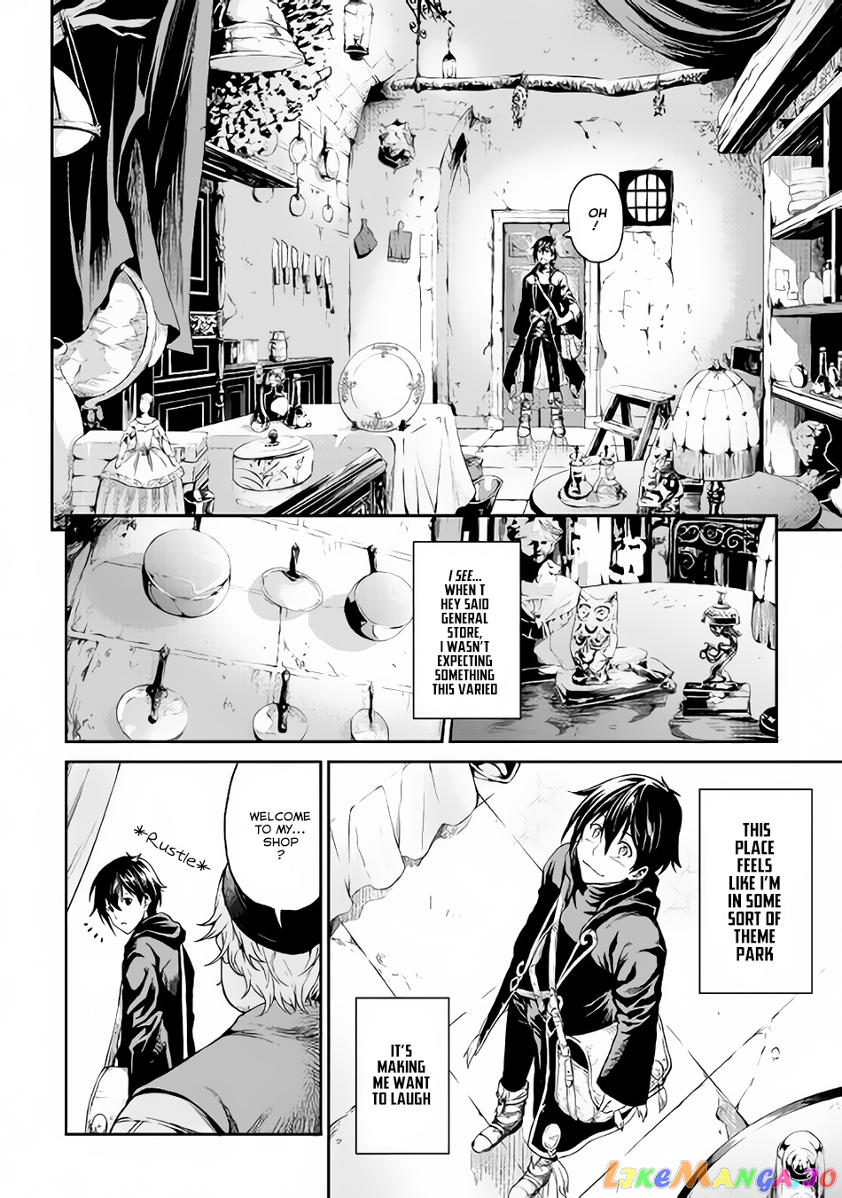 Souzai Saishuka no Isekai Ryokouki chapter 3 - page 9