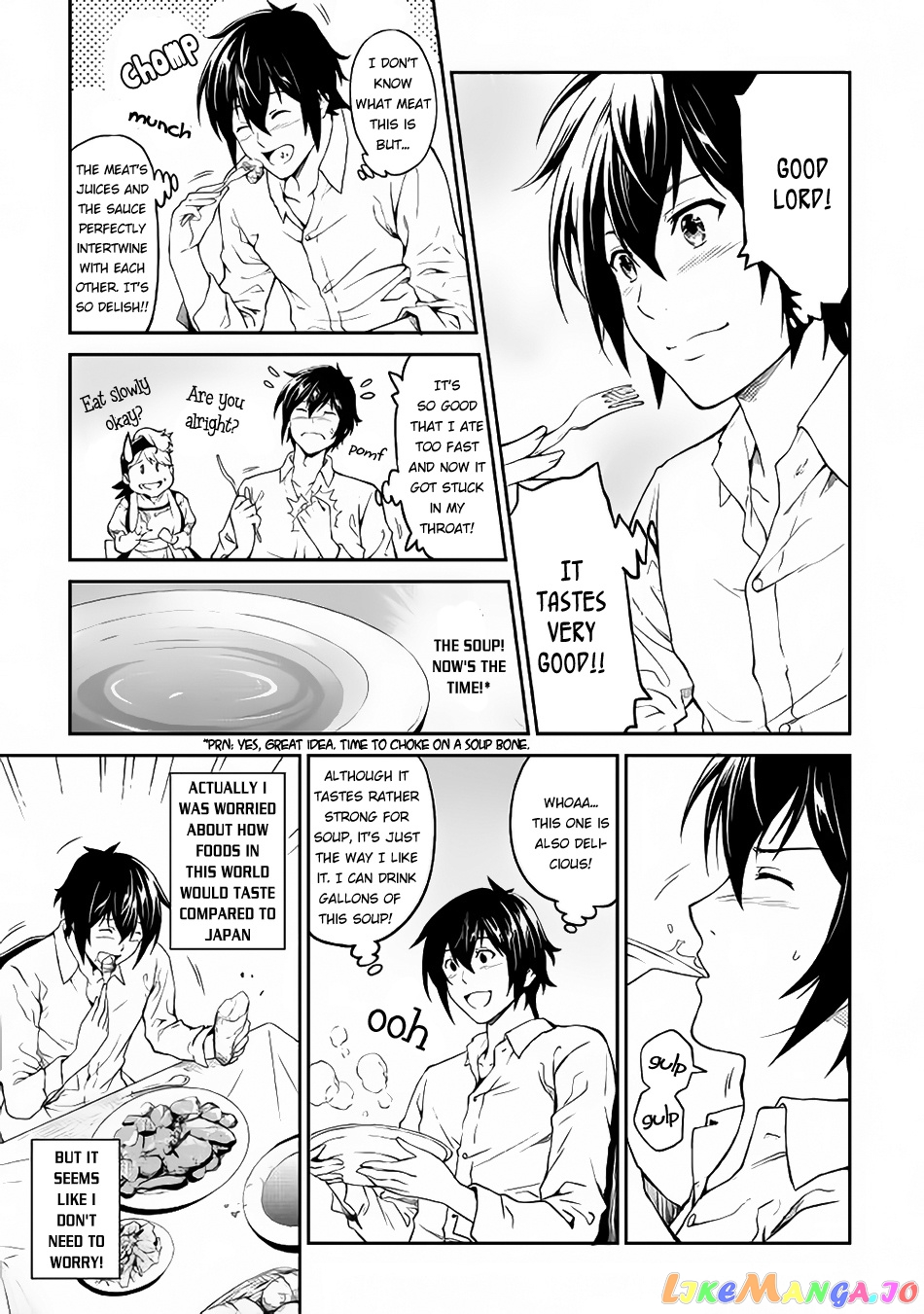 Souzai Saishuka no Isekai Ryokouki chapter 5 - page 6