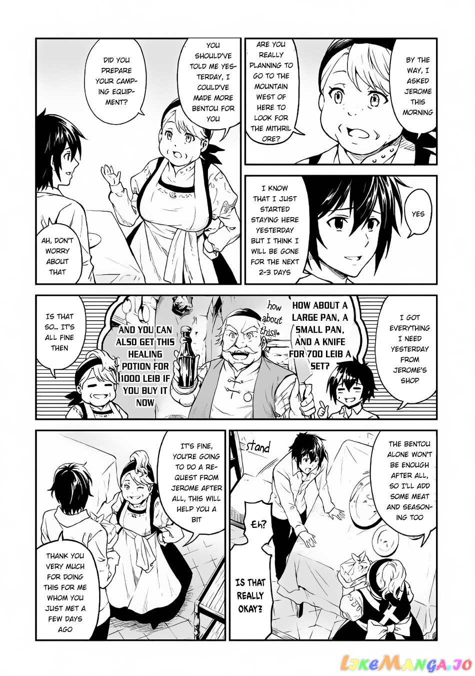 Souzai Saishuka no Isekai Ryokouki chapter 5 - page 8