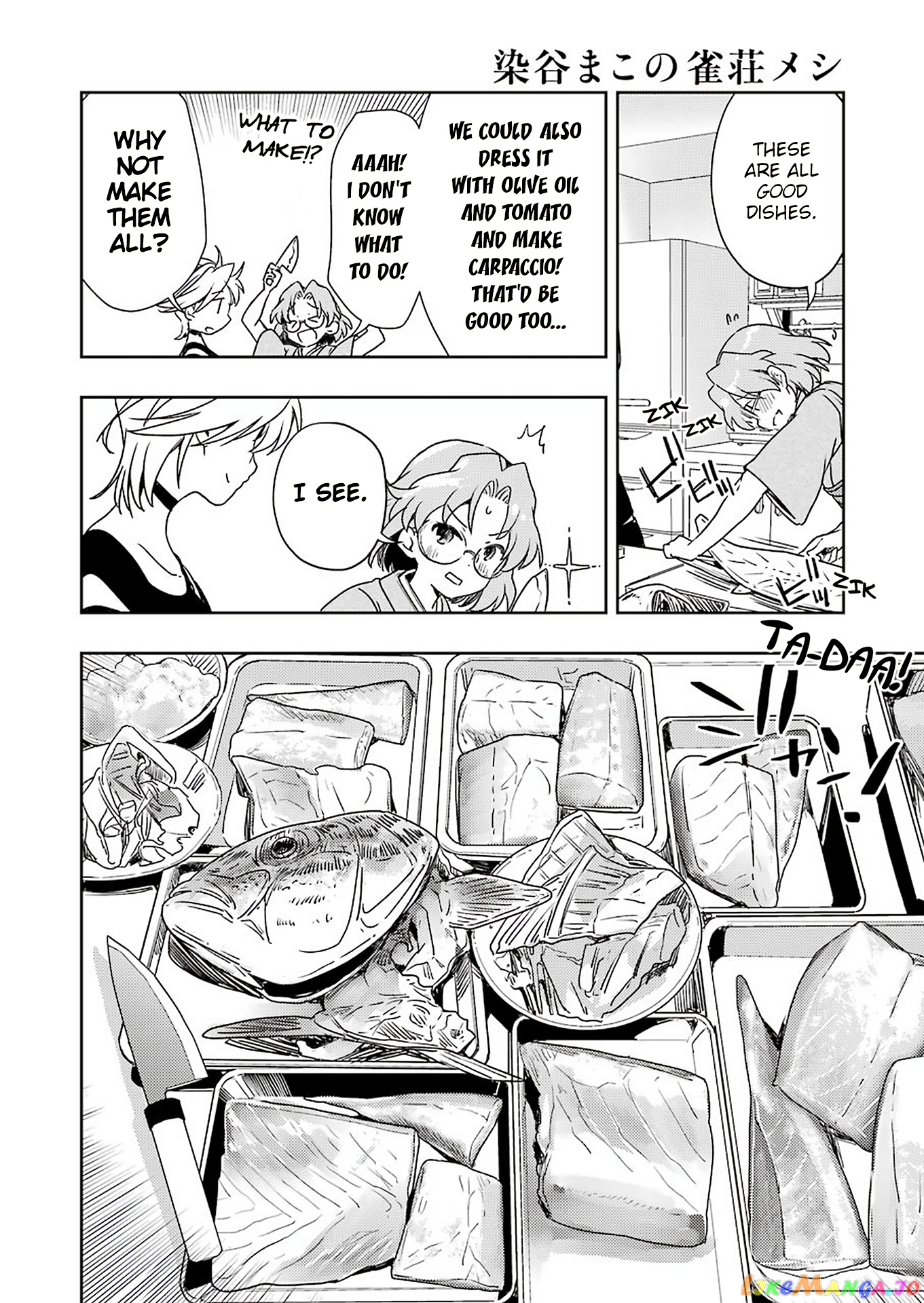Someya Mako’s Mahjong Parlor Food chapter 23 - page 12