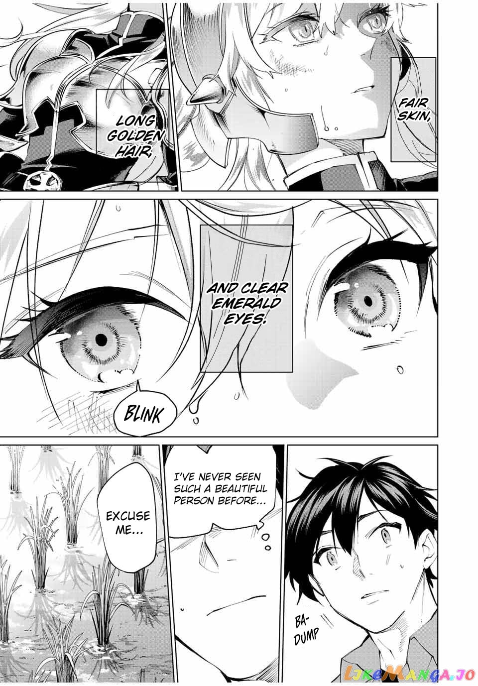 All My Neighbors are Convinced the Female Knight from My Rice Field Is My Wife chapter 1 - page 10