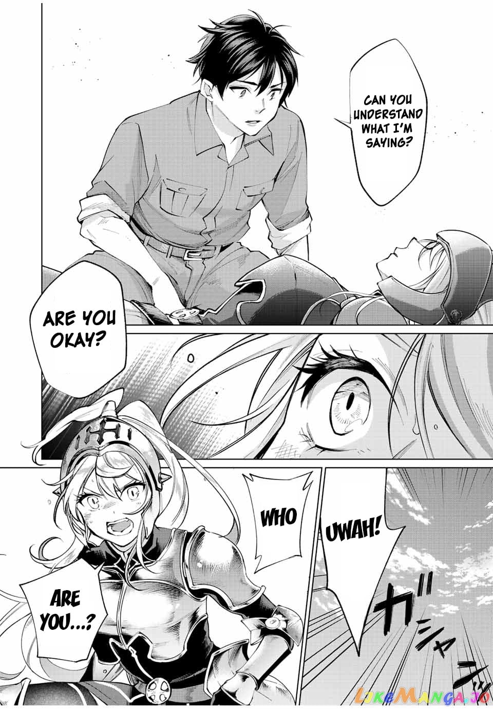 All My Neighbors are Convinced the Female Knight from My Rice Field Is My Wife chapter 1 - page 11