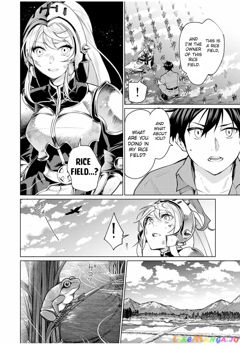 All My Neighbors are Convinced the Female Knight from My Rice Field Is My Wife chapter 1 - page 13