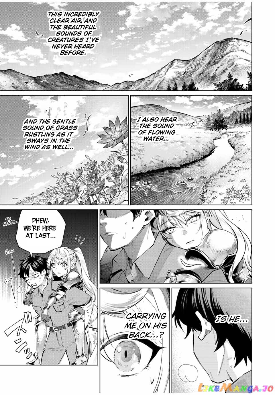 All My Neighbors are Convinced the Female Knight from My Rice Field Is My Wife chapter 1 - page 22