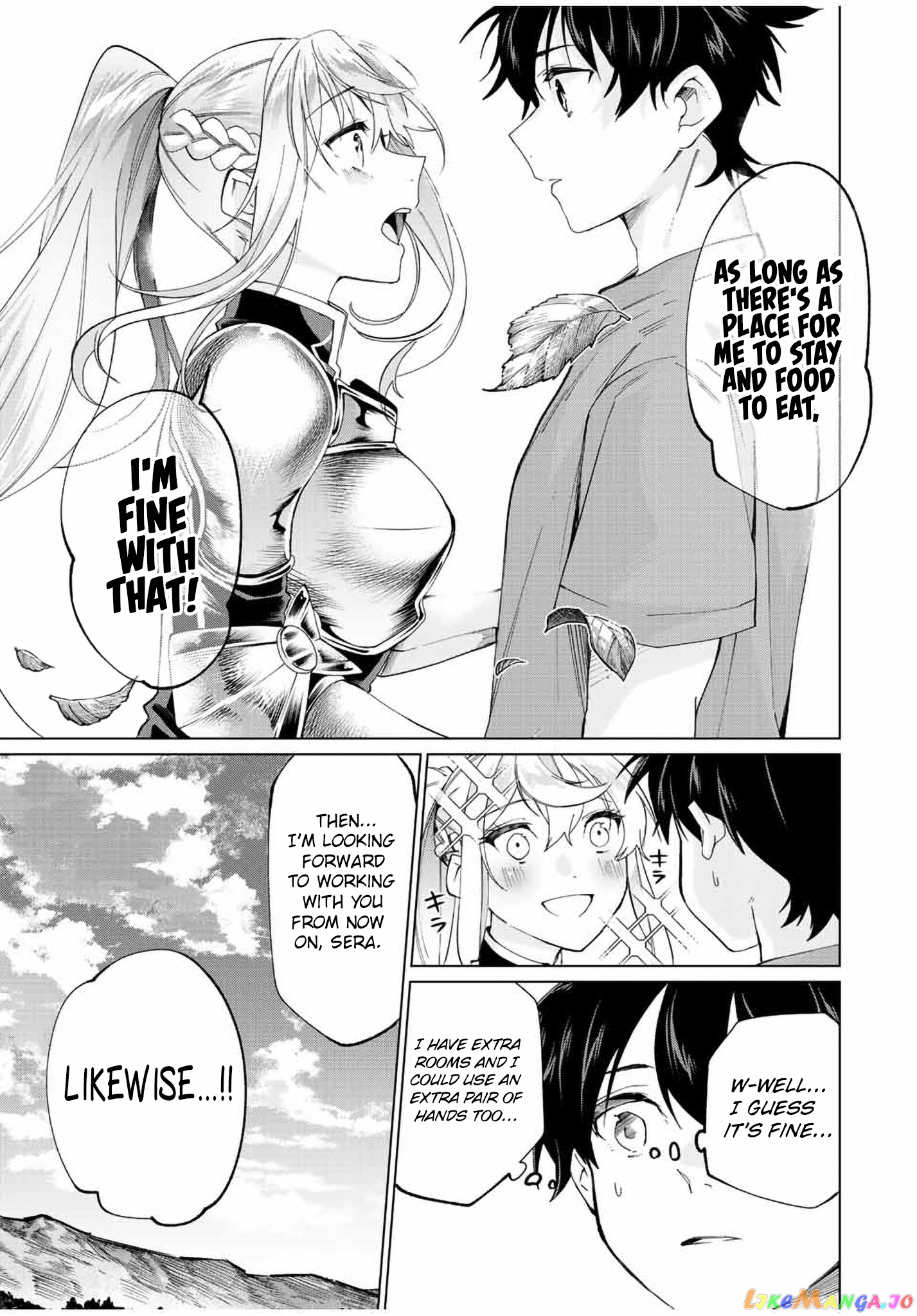 All My Neighbors are Convinced the Female Knight from My Rice Field Is My Wife chapter 7 - page 15