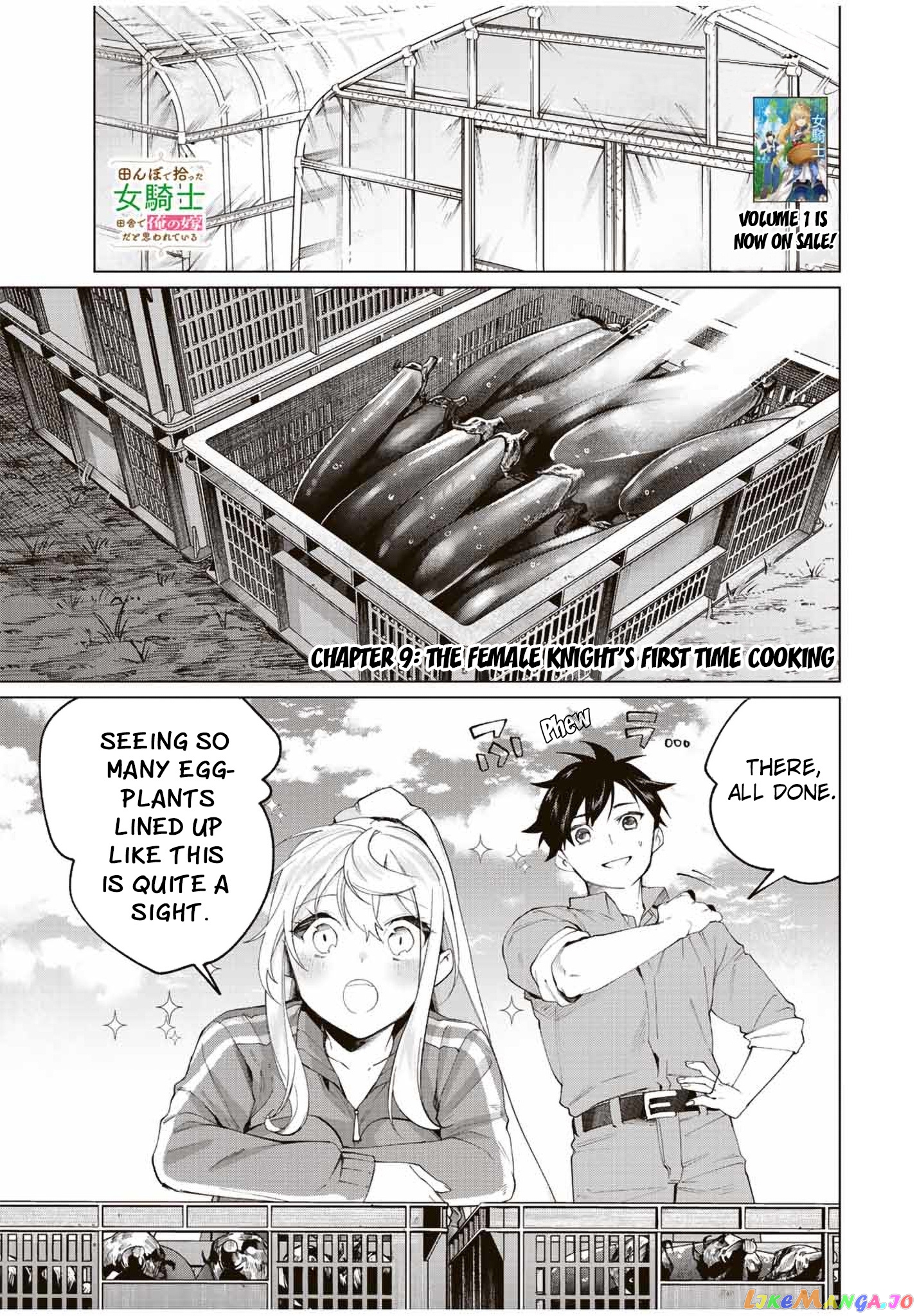 All My Neighbors are Convinced the Female Knight from My Rice Field Is My Wife chapter 9 - page 1
