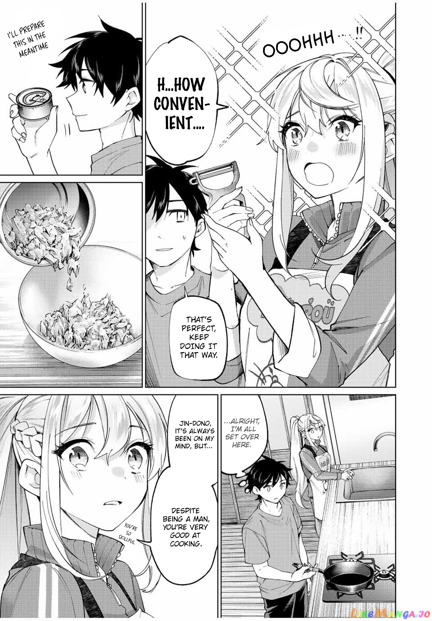 All My Neighbors are Convinced the Female Knight from My Rice Field Is My Wife chapter 9 - page 5