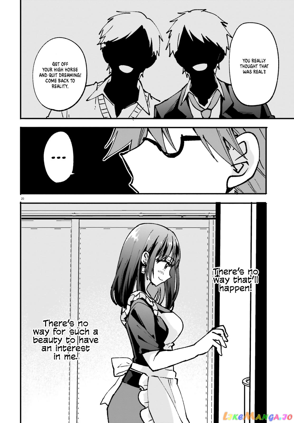 Zettai Ni Yuuwaku Sarenai Otoko Vs Zettai Ni Yuuwaku Suru Onna chapter 1 - page 20