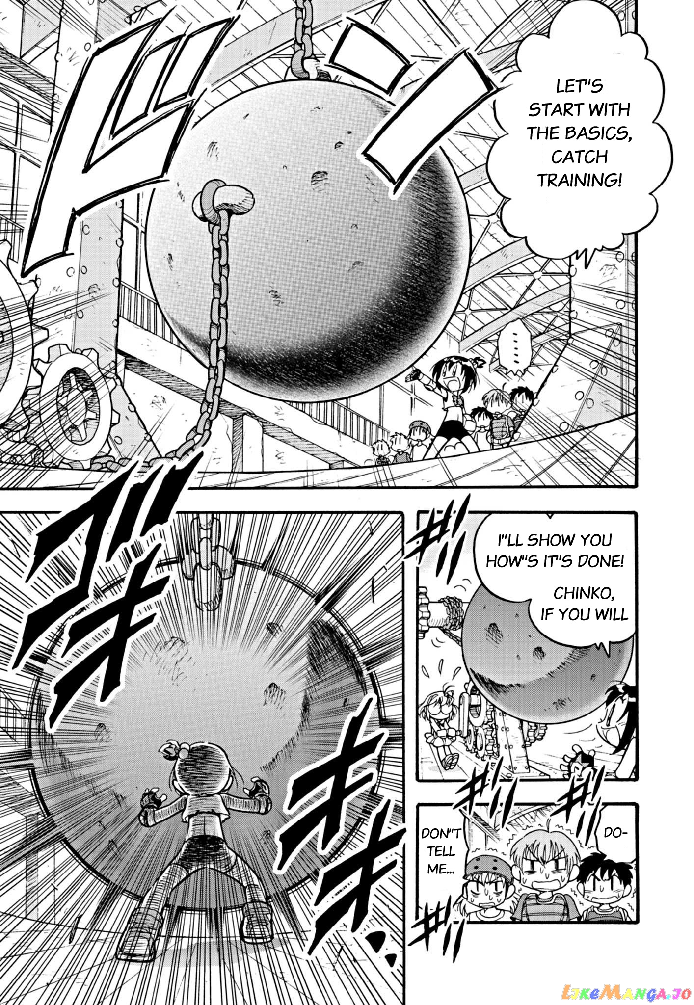 Flaming Ball Girl Dodge Danko chapter 1 - page 17