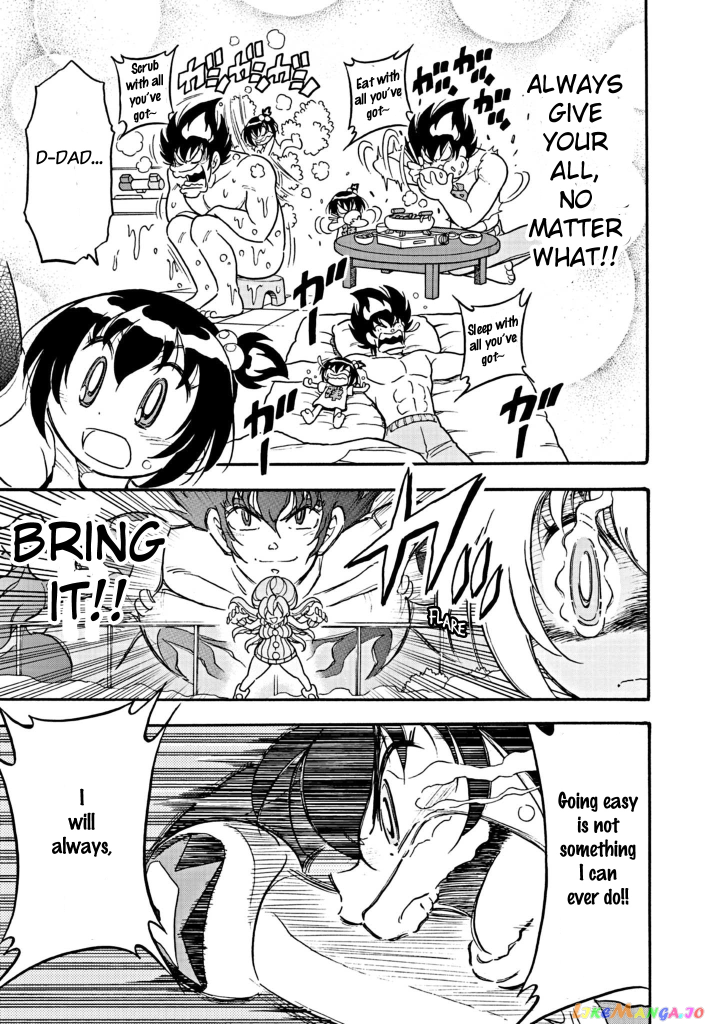Flaming Ball Girl Dodge Danko chapter 2 - page 13