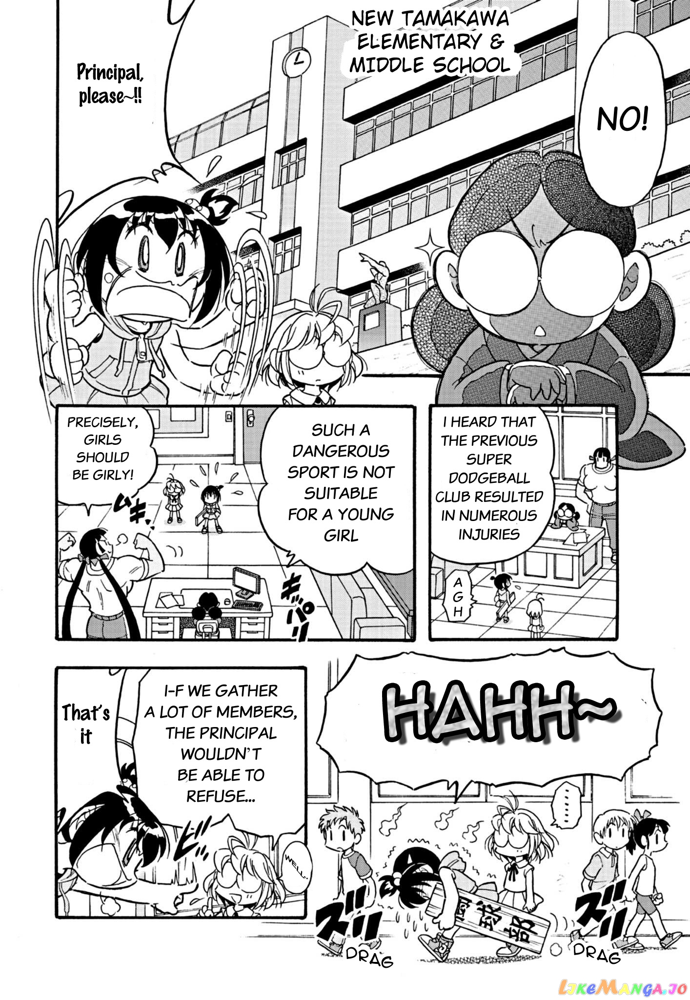 Flaming Ball Girl Dodge Danko chapter 2 - page 6