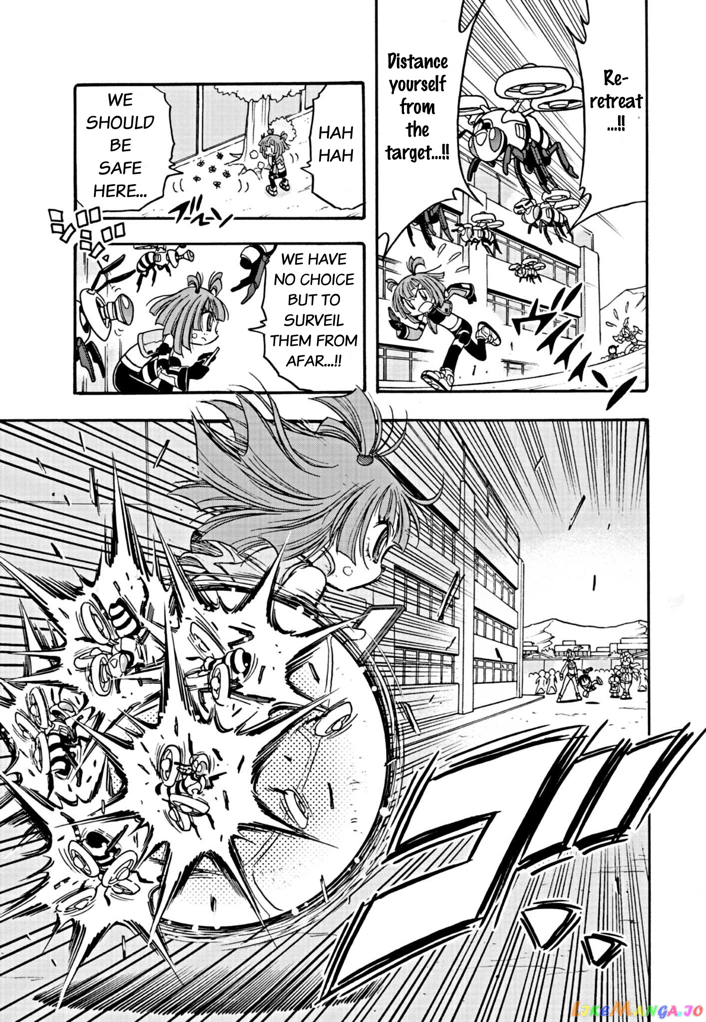 Flaming Ball Girl Dodge Danko chapter 4 - page 7