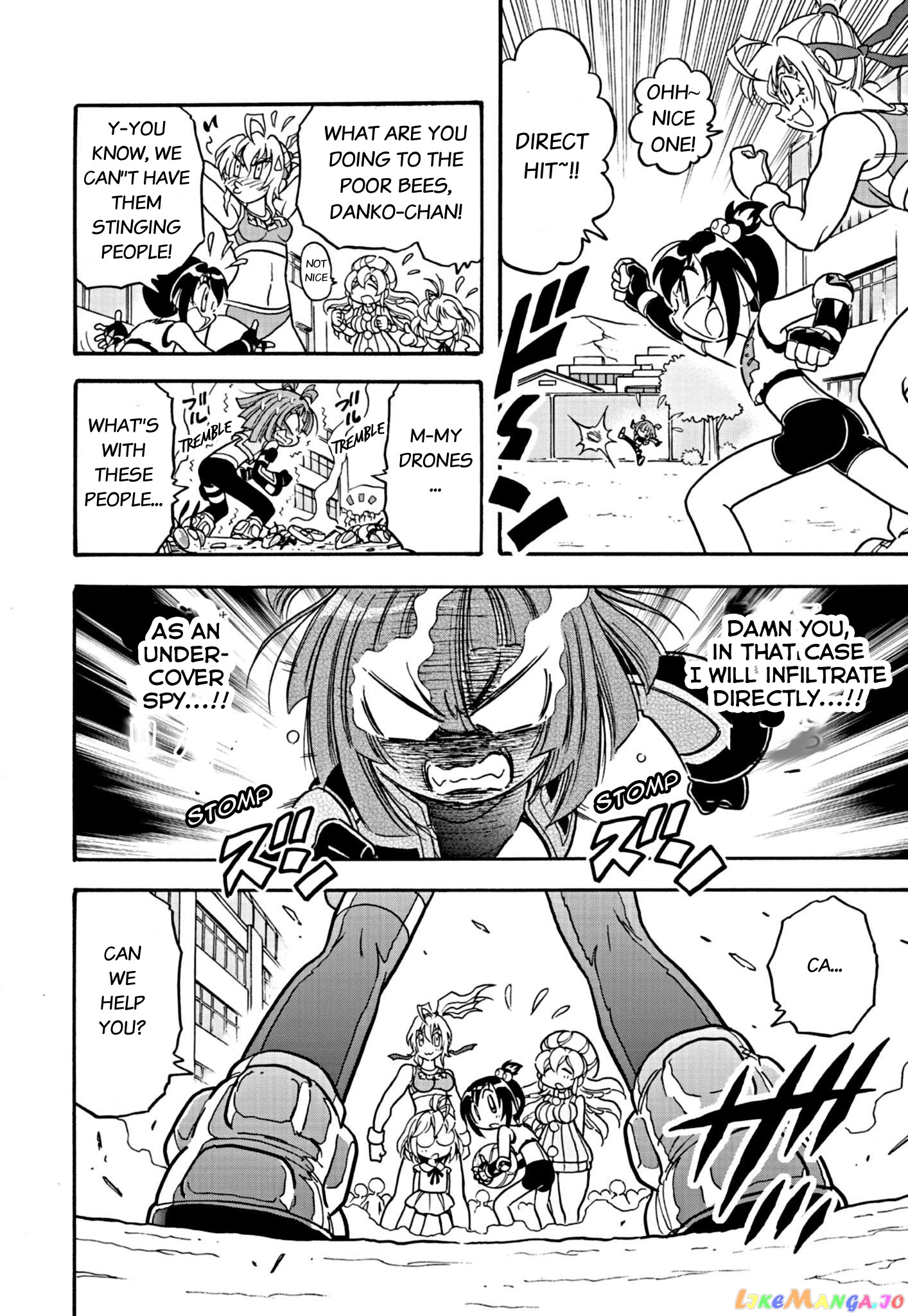 Flaming Ball Girl Dodge Danko chapter 4 - page 8