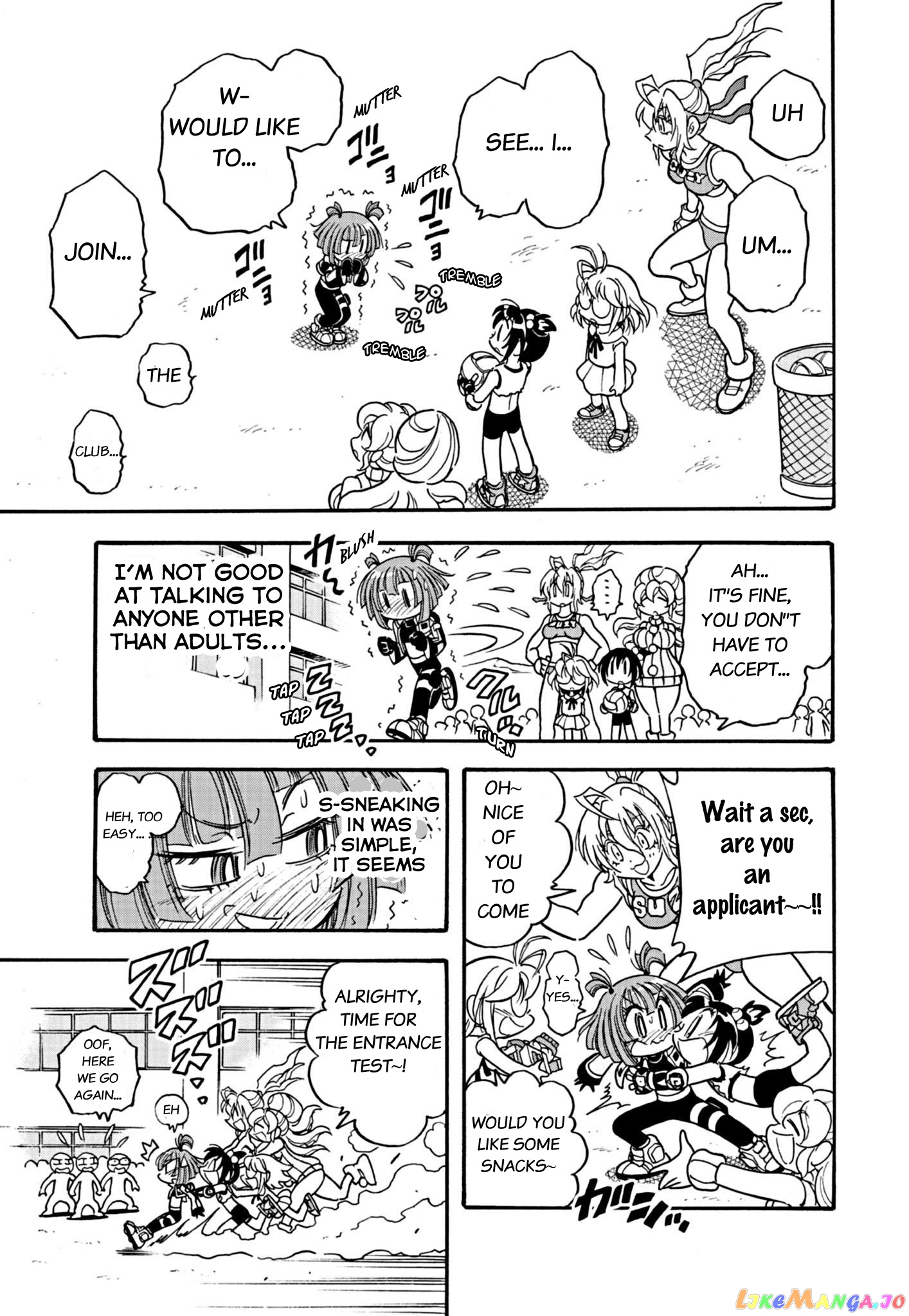 Flaming Ball Girl Dodge Danko chapter 4 - page 9