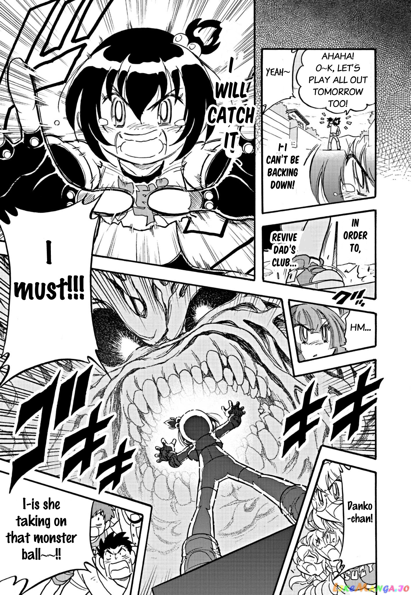 Flaming Ball Girl Dodge Danko chapter 5 - page 11