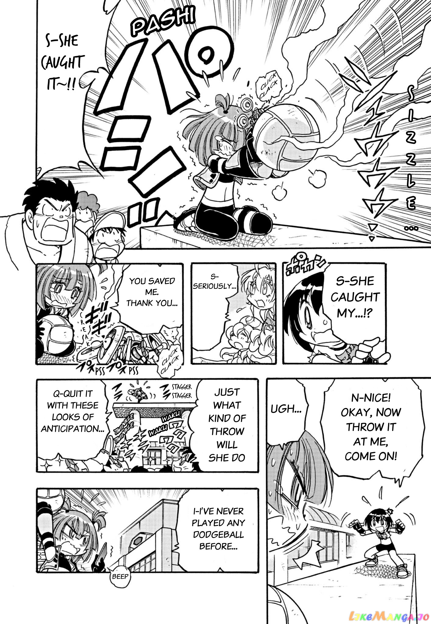 Flaming Ball Girl Dodge Danko chapter 5 - page 6