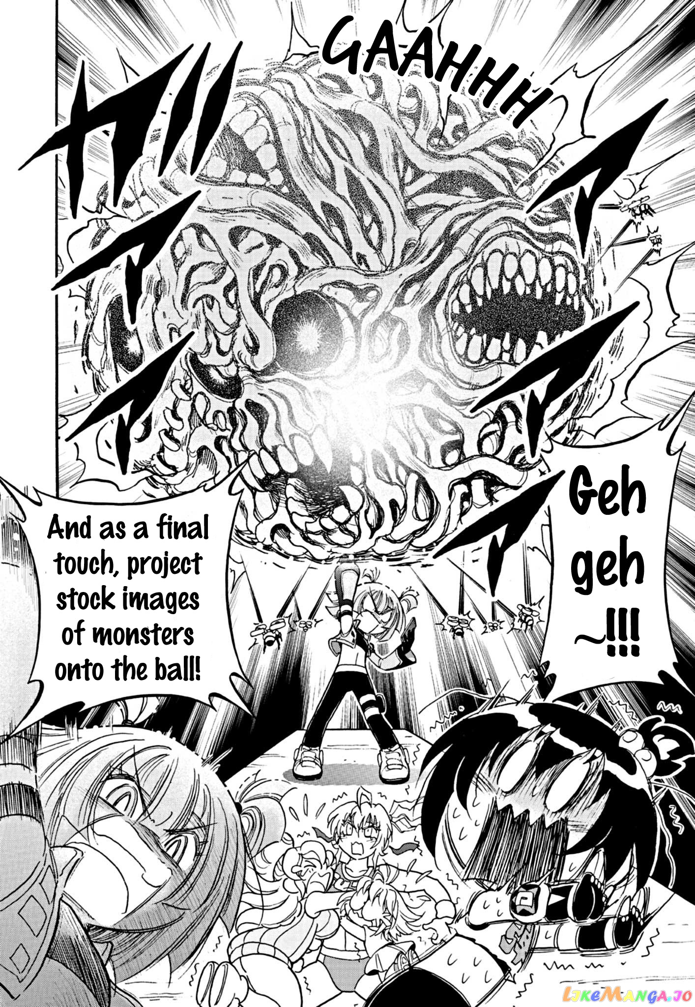 Flaming Ball Girl Dodge Danko chapter 5 - page 8