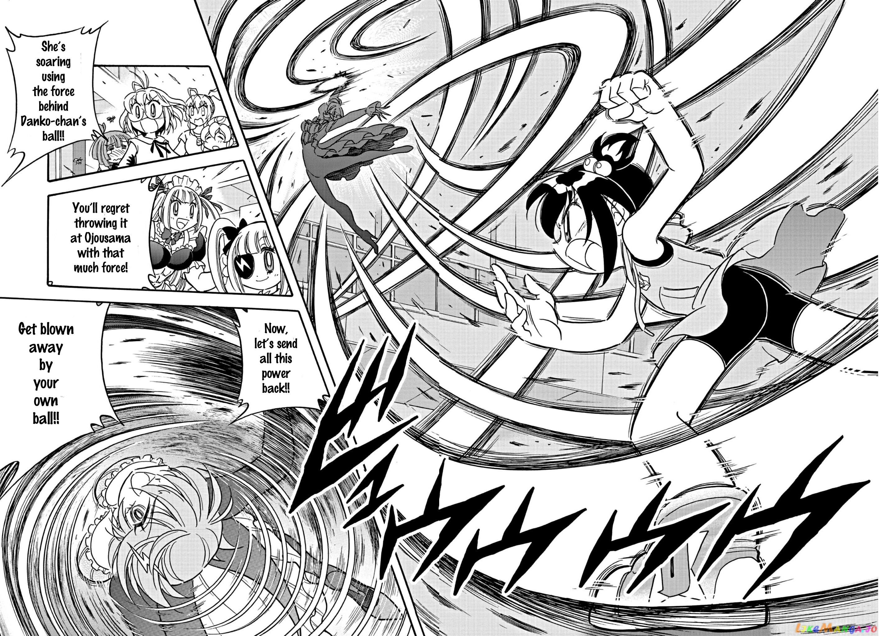 Flaming Ball Girl Dodge Danko chapter 8 - page 9