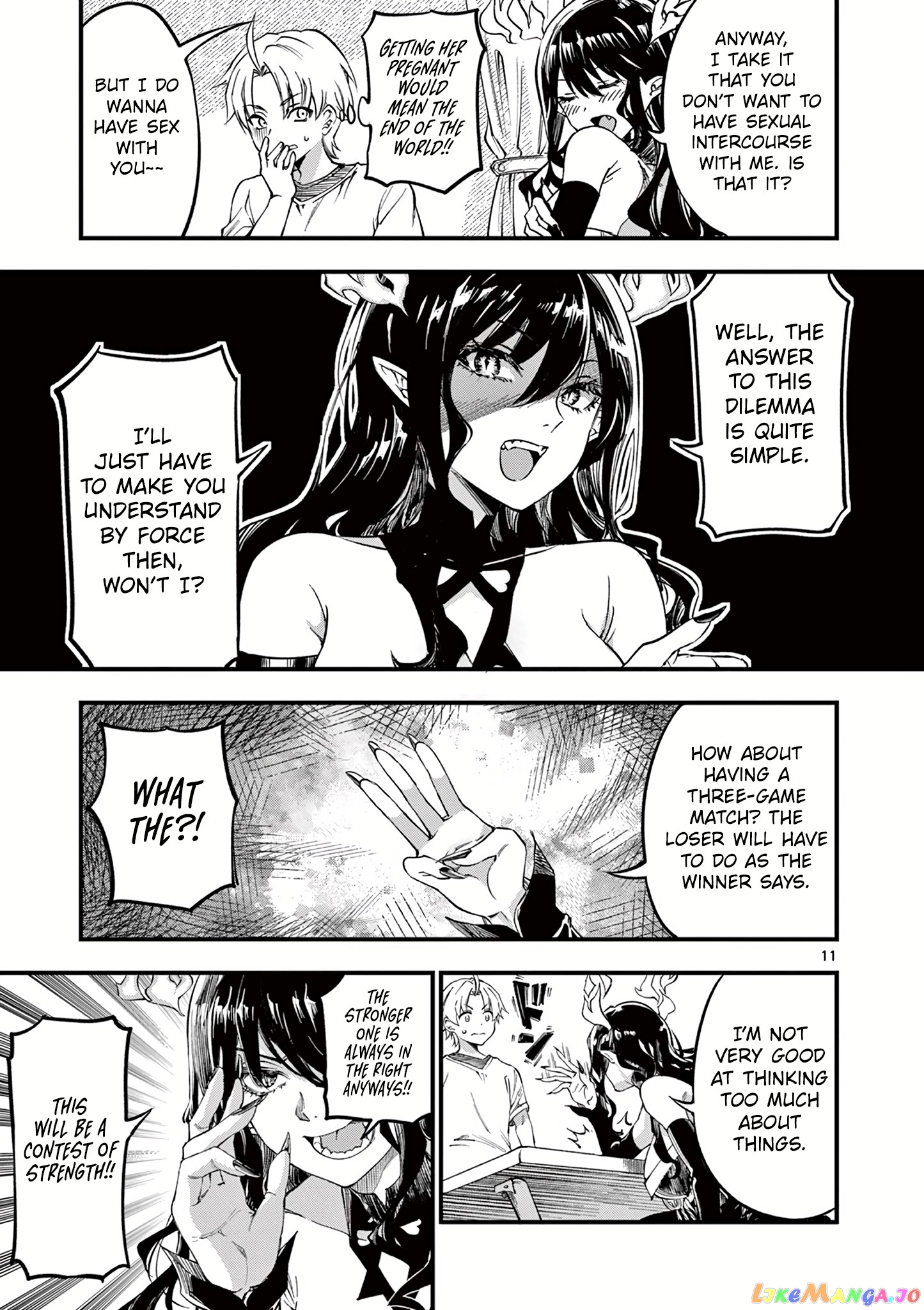 Lilia Pregnant The World End chapter 2 - page 12