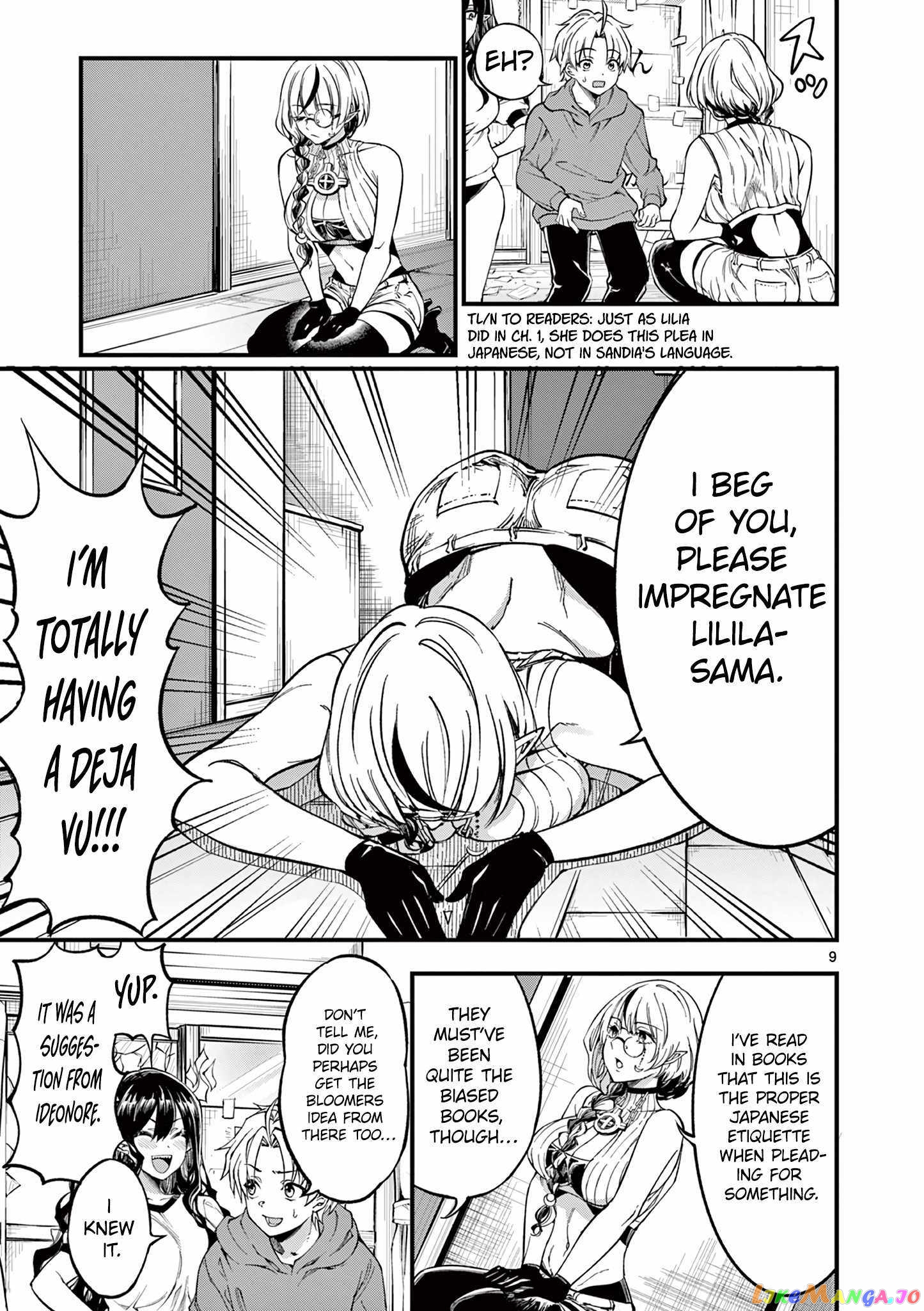 Lilia Pregnant The World End chapter 4 - page 10