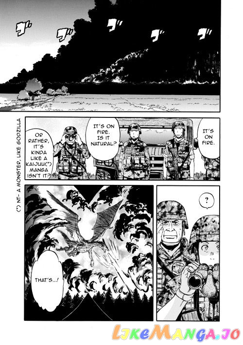 Gate - Jietai Kare no Chi nite, Kaku Tatakeri chapter 2 - page 13