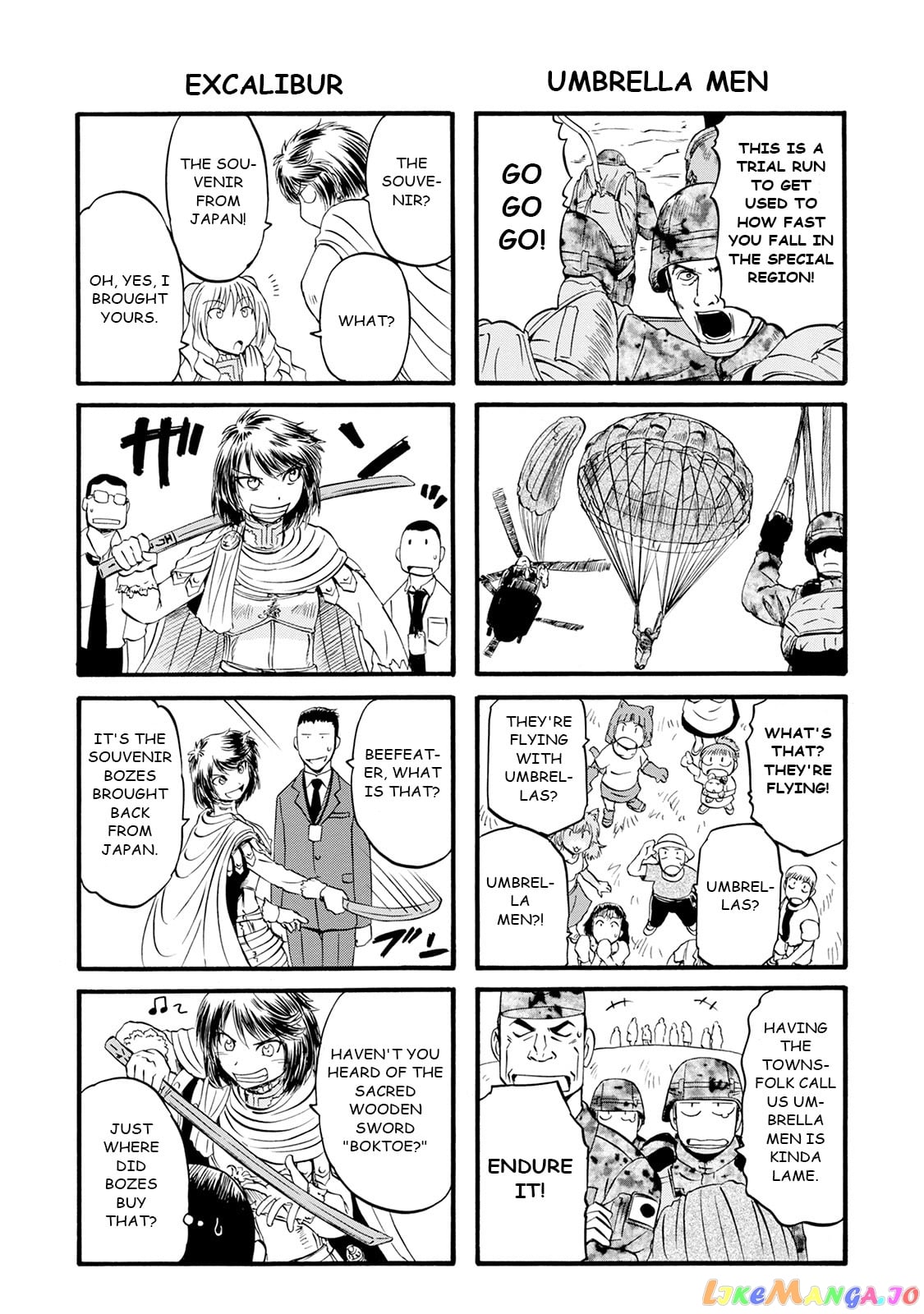 Gate - Jietai Kare no Chi nite, Kaku Tatakeri chapter 67.5 - page 3