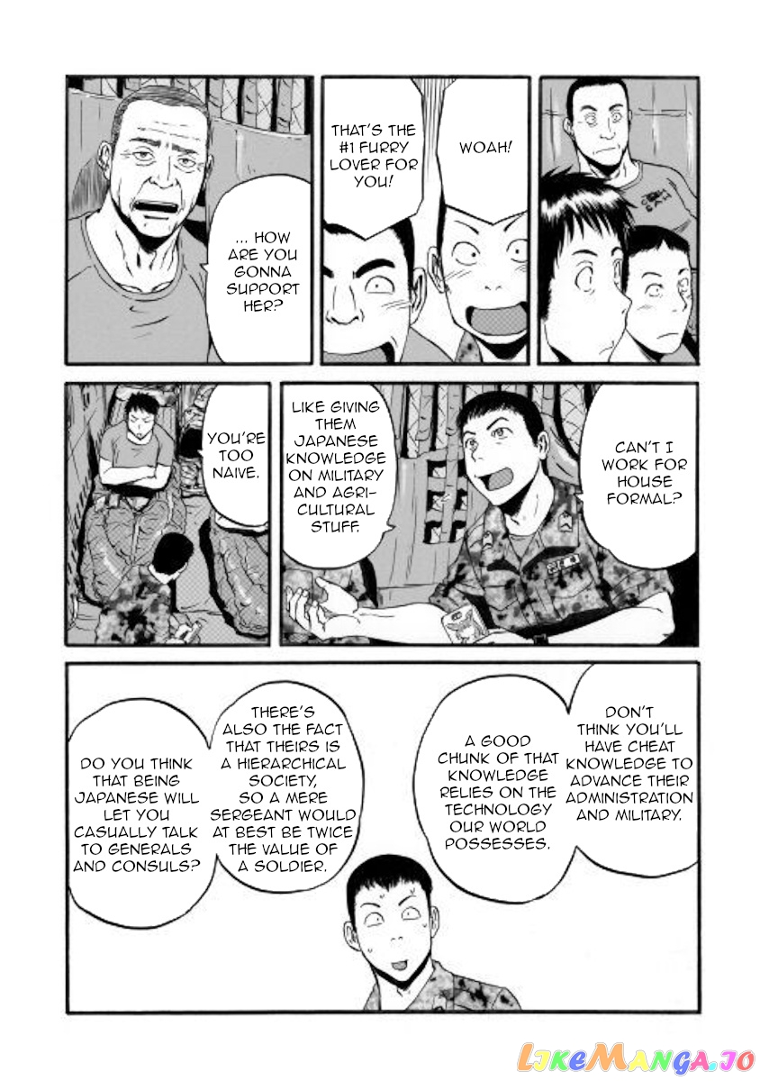 Gate - Jietai Kare no Chi nite, Kaku Tatakeri chapter 96 - page 7