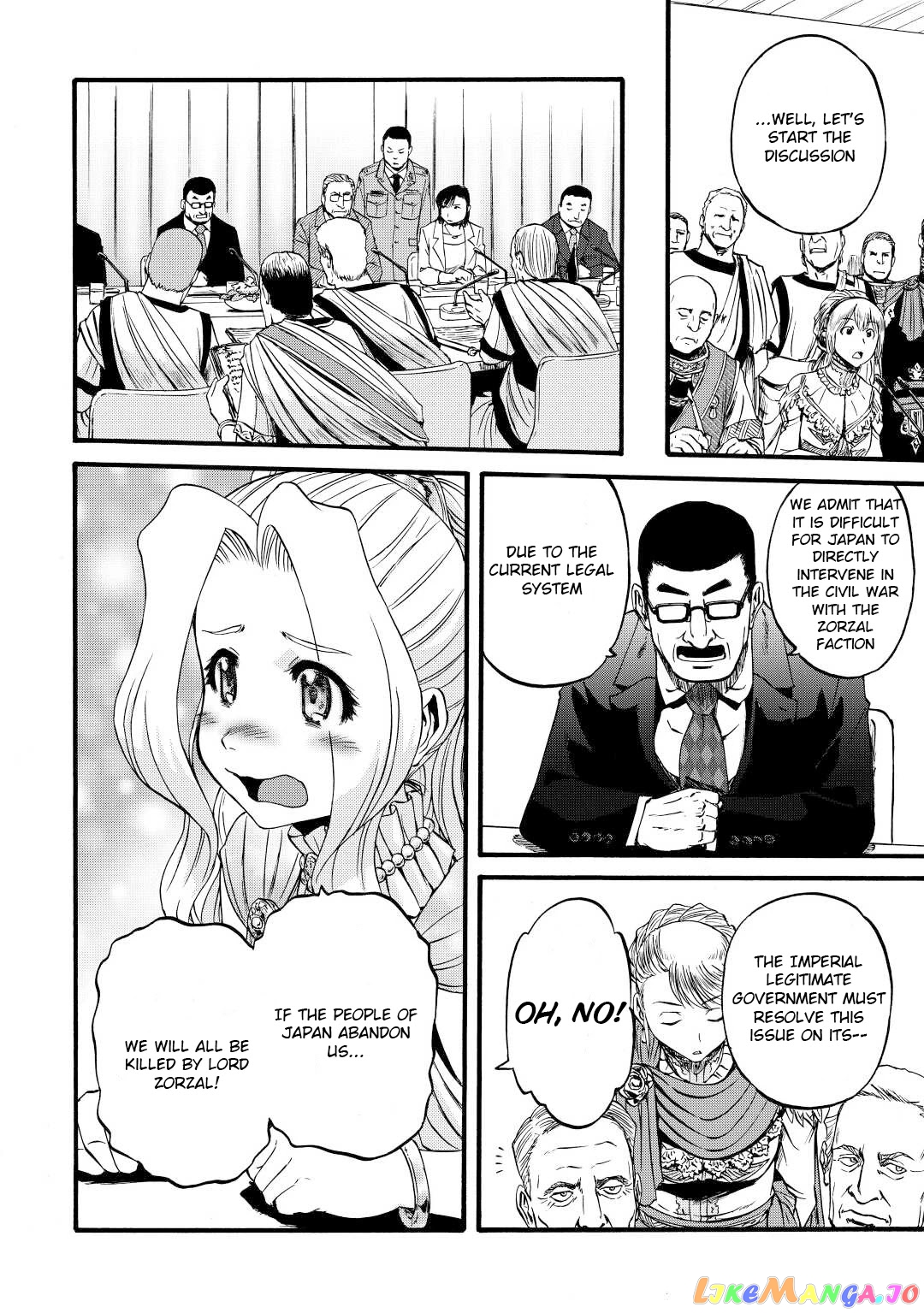 Gate - Jietai Kare no Chi nite, Kaku Tatakeri chapter 110 - page 12