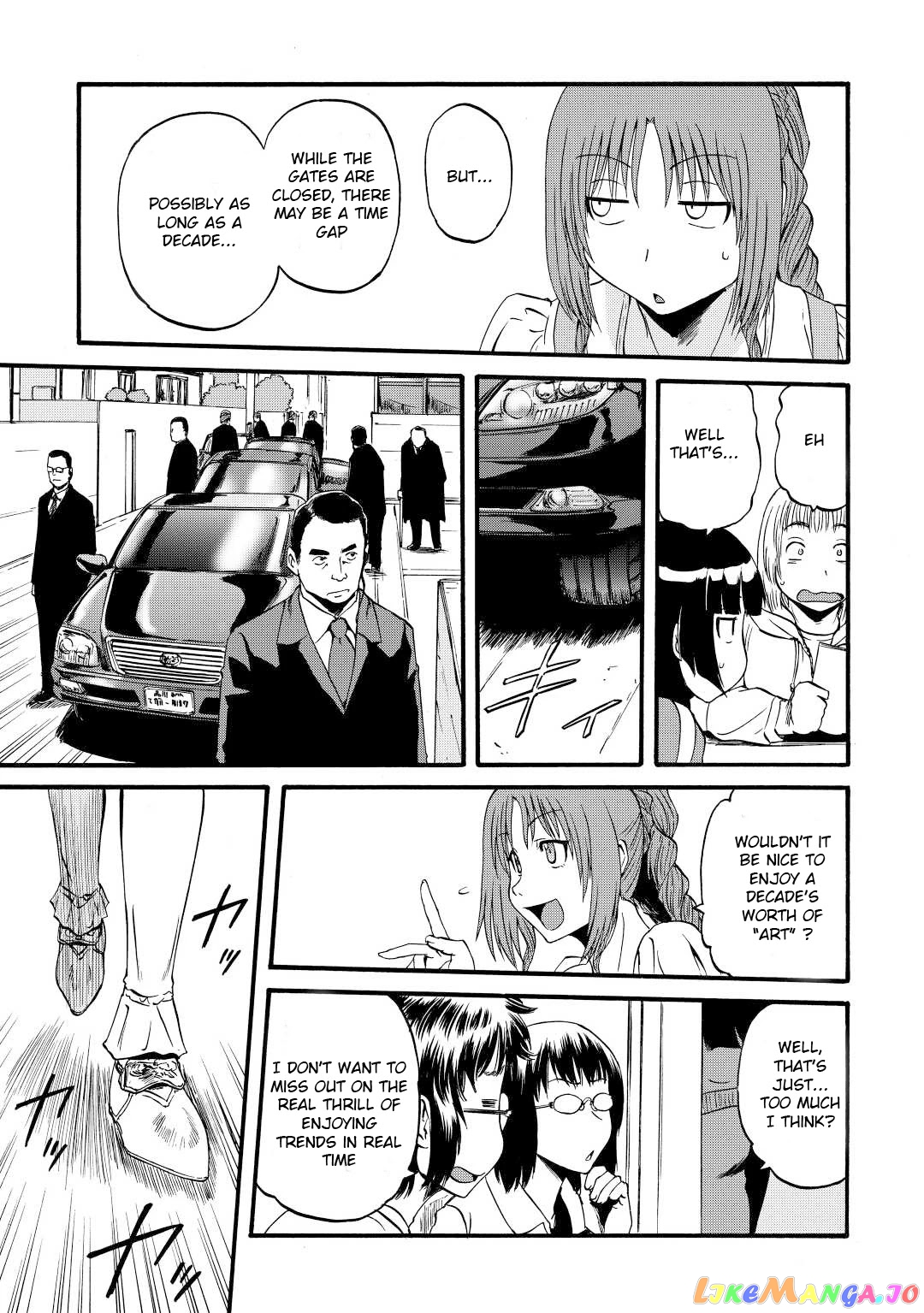 Gate - Jietai Kare no Chi nite, Kaku Tatakeri chapter 110 - page 25