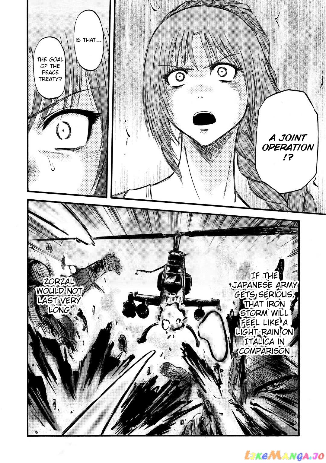 Gate - Jietai Kare no Chi nite, Kaku Tatakeri chapter 110 - page 30