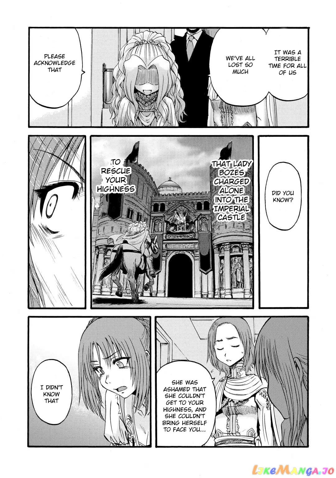 Gate - Jietai Kare no Chi nite, Kaku Tatakeri chapter 110 - page 36