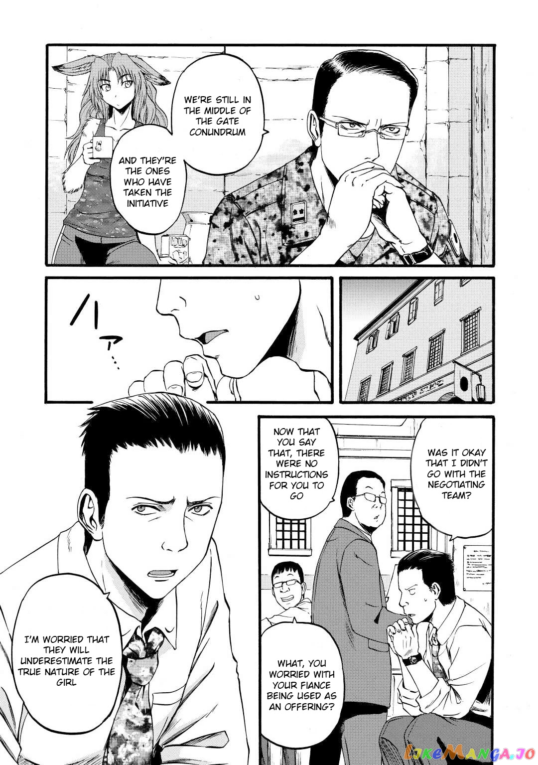 Gate - Jietai Kare no Chi nite, Kaku Tatakeri chapter 110 - page 5