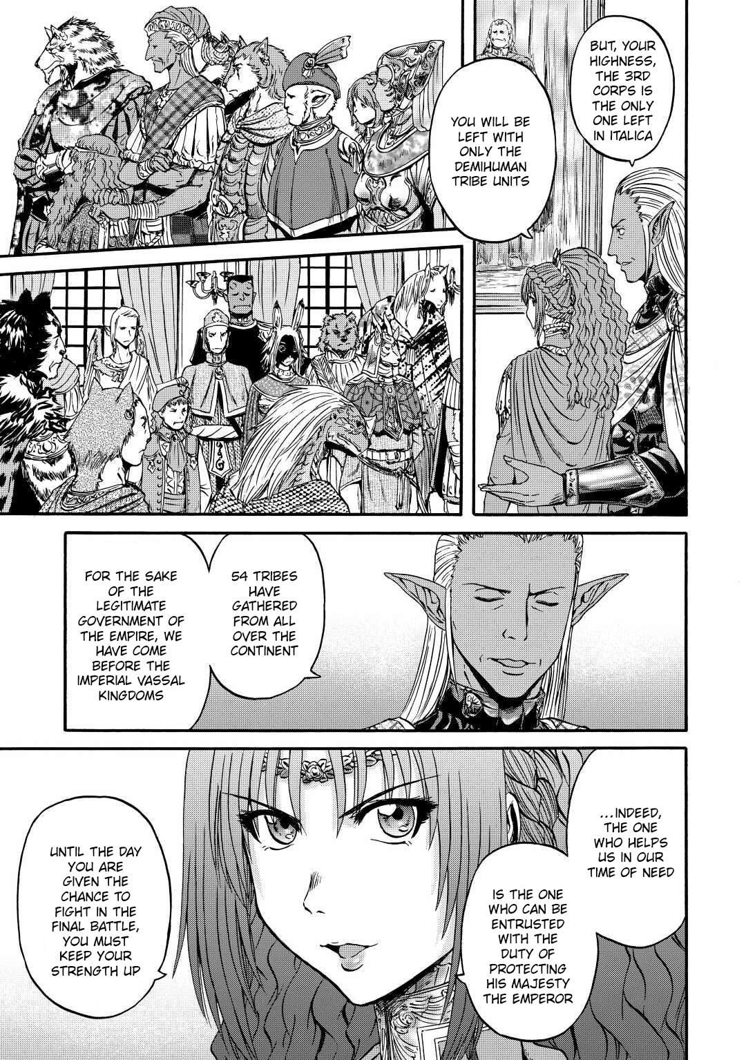Gate - Jietai Kare no Chi nite, Kaku Tatakeri chapter 120 - page 9