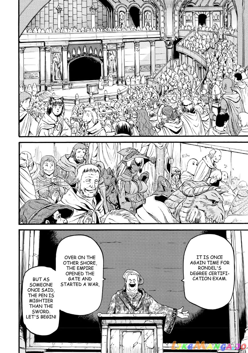Gate - Jietai Kare no Chi nite, Kaku Tatakeri chapter 68 - page 22