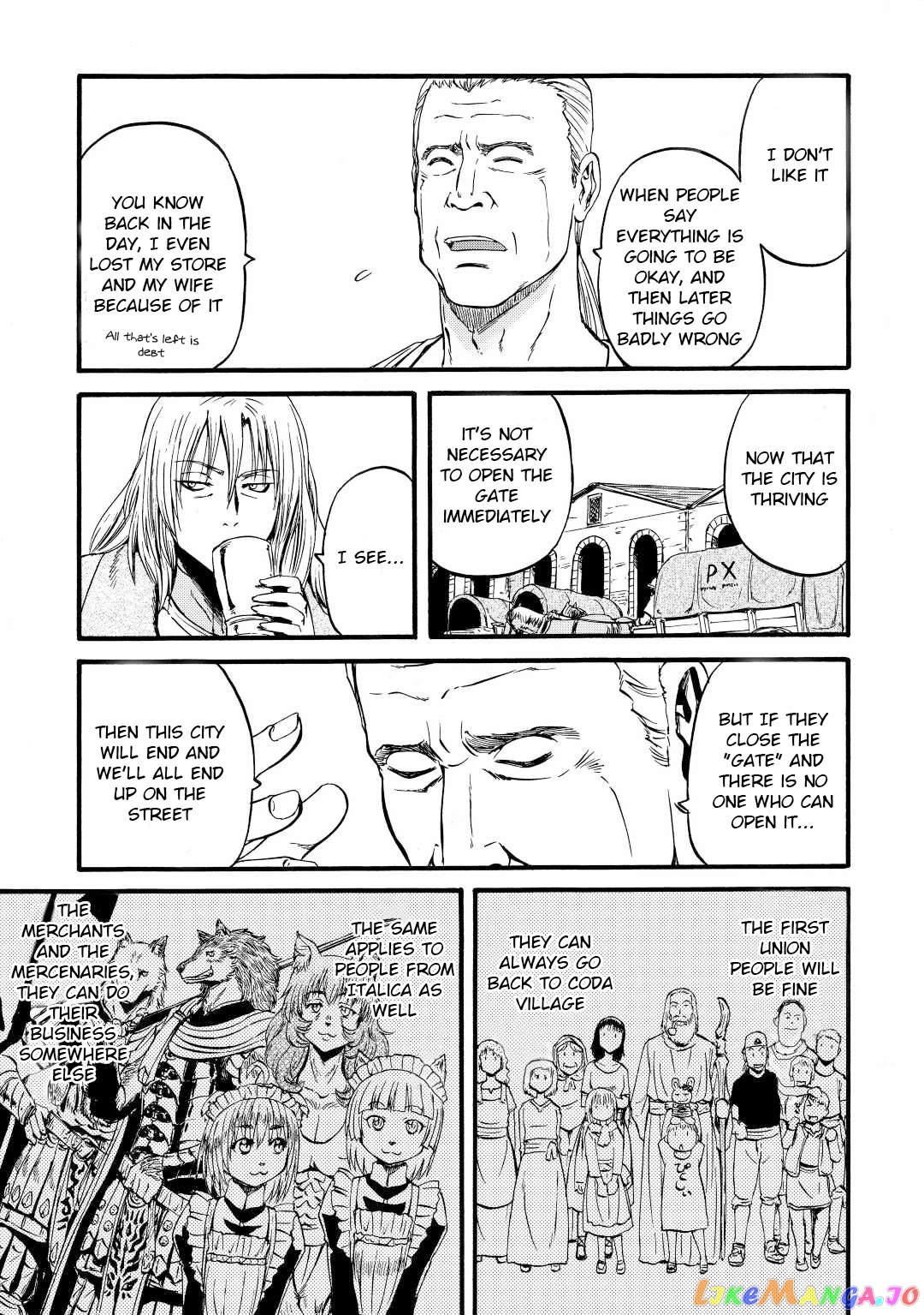 Gate - Jietai Kare no Chi nite, Kaku Tatakeri chapter 111 - page 21